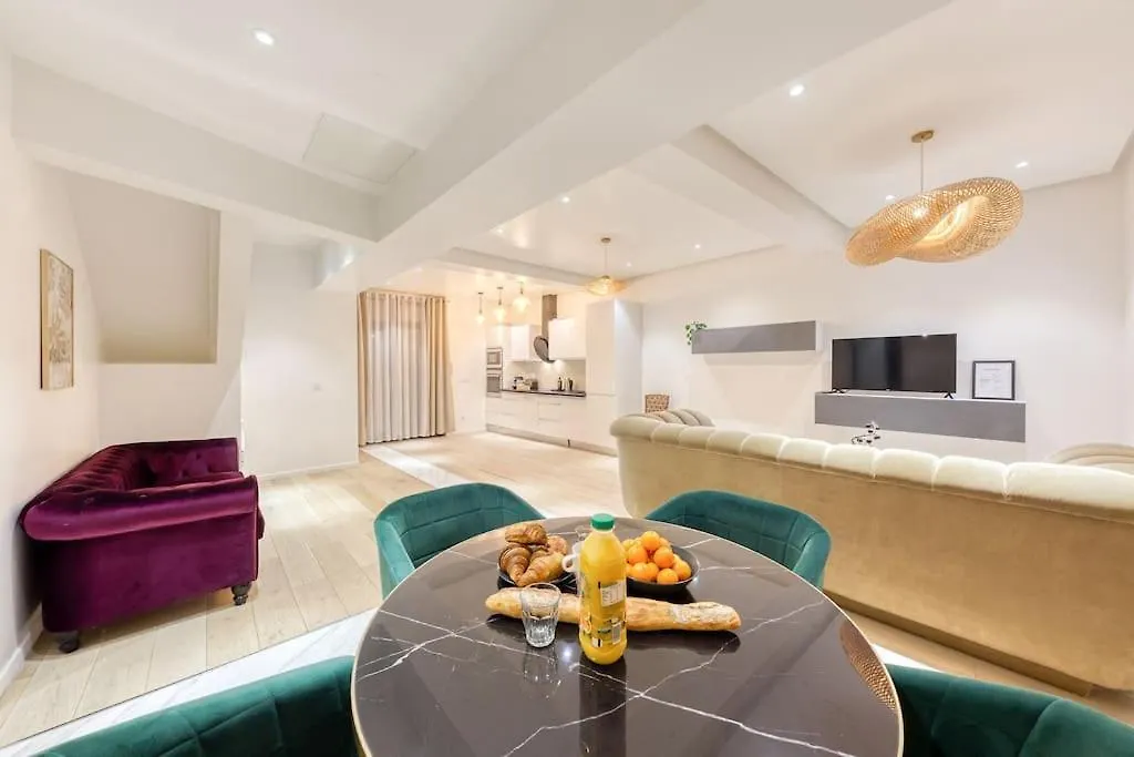 Loft Haut Standing 101 M2 - Proche Paris Tour Eiffel - 3 Min Metro